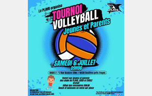 Tournoi d’été jeunes / parents 